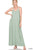 V-NECK CAMI MAXI DRESS WITH SIDE POCKETS