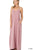 V-NECK CAMI MAXI DRESS WITH SIDE POCKETS