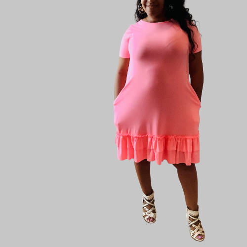 Kali Short Ruffle Dress