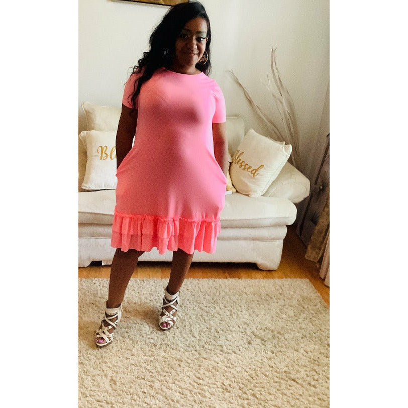 Kali Short Ruffle Dress