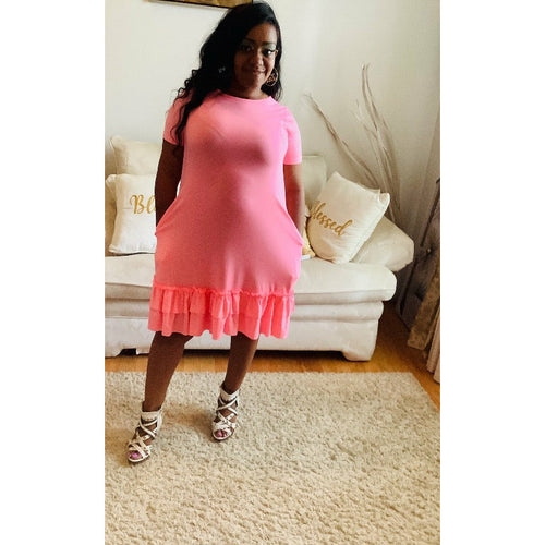 Kali Short Ruffle Dress