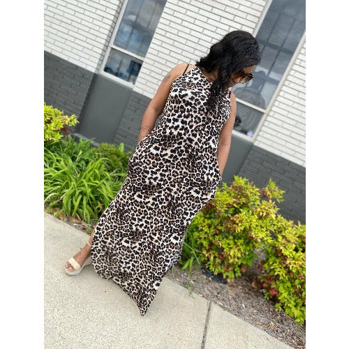 Leopard Maxi Dress